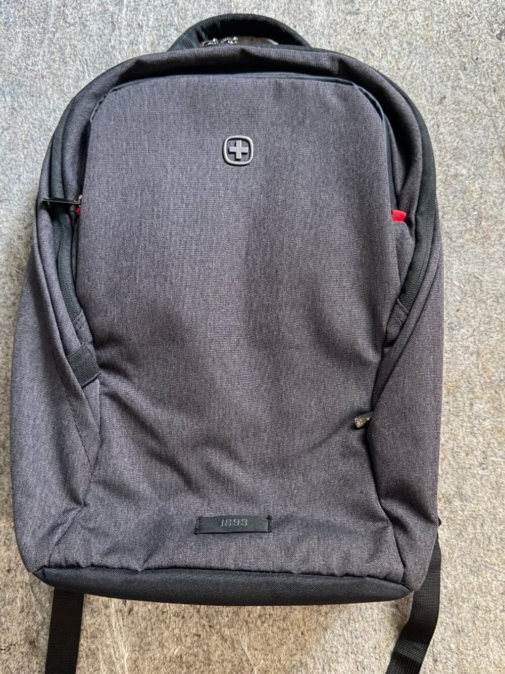 UNISEX Wenger MX Light 16" Laptop Backpack Charcoal Gray